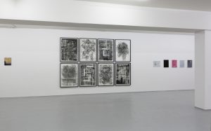 V. l. n. r.: Markus Saile, Burkhard Mönnich, Christina Chirulescu, Courtesy: Der Künstler / Tanja Pol Galerie