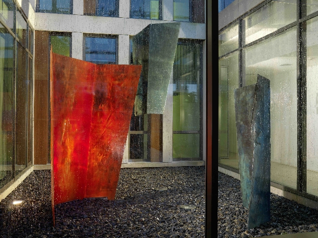 Jan Scharrelmann, Inna Heights, Epoxidharz und Pigmente, 2007 ©Der Künstler