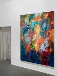 Jürgen Tetzlaff, »Lush«, 2017, Öl auf LW, 200 x 150 cm